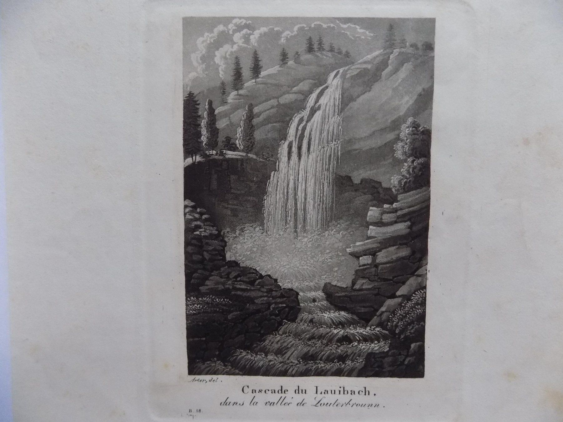 Gravures: Lauibach Lauterbrunnen – D'occasion à Risch par Antikfee 2