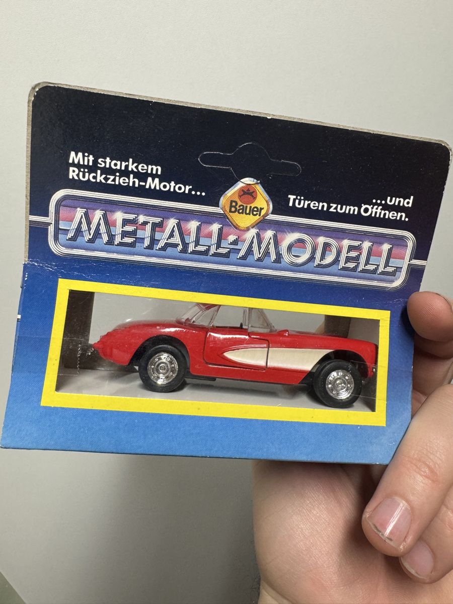Modellini d'auto: Bauer '57 Corvette Metal Model Car – Nuovo (secondo la descrizione) da Seuzach venduto da Wolf936 2