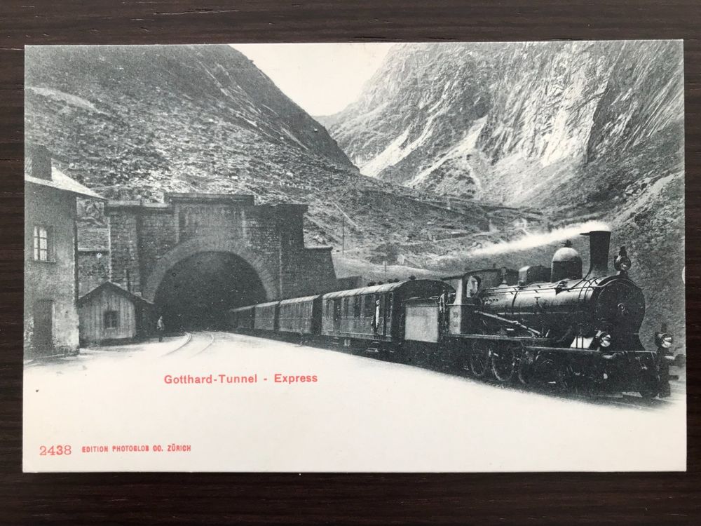 Geburtstagskarte Für Männer – Mit Dampfzug Auf Glenfinnan-Viadukt, Blanko Innen, Recycelbar – 16x16 Cm