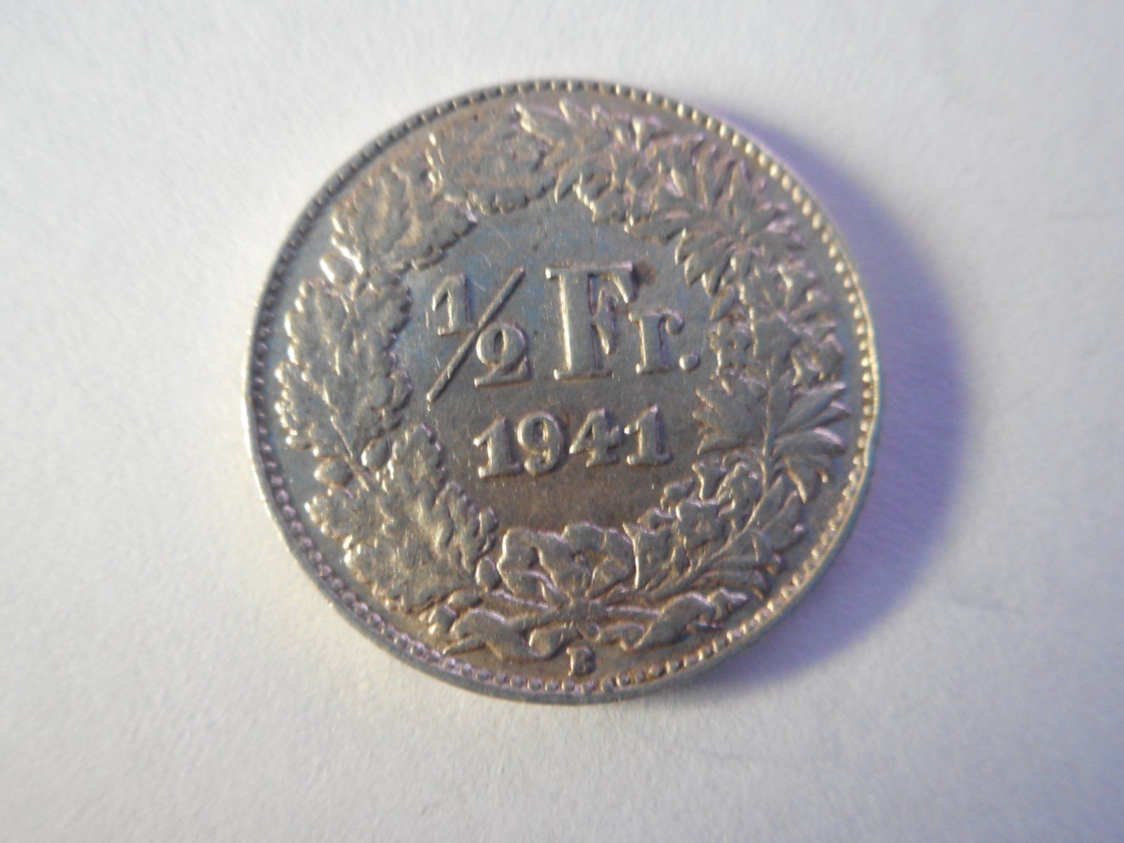 Alle Münzen: 50 Rp. 1941 silber – Gebraucht aus Kriegstetten von pizlad2010