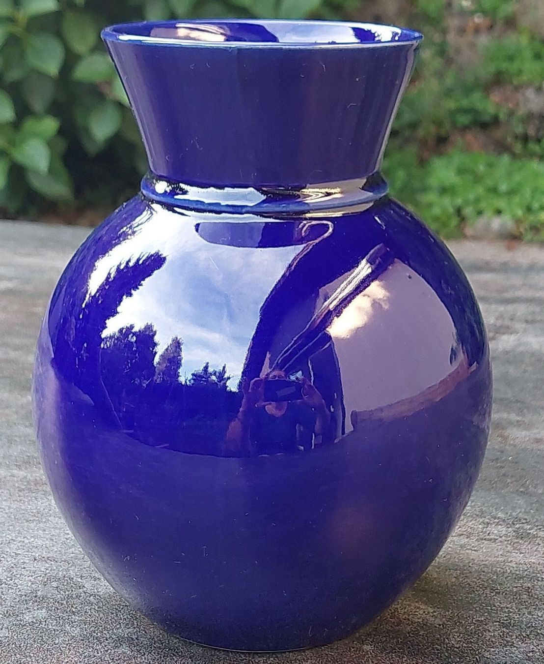 Vasi & Recipienti: Wunderschöne blaue Vase von Scheurich, Germany – Usato da Brunnen venduto da Livianda