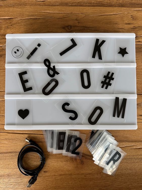 LED Letter Light Box (Gebraucht) in Aarau für CHF 5 – mit Lieferung auf ...