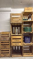 14 Vintage Holz Weinkisten | Baur au Lac | Industrial Style