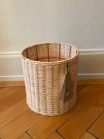 Rattan Korb mit Metallgitter