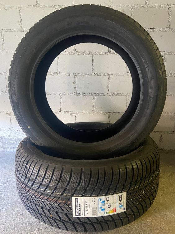 2x Winterreifen Bridgestone 275/45 R20 RFT Neu | Kaufen auf Ricardo