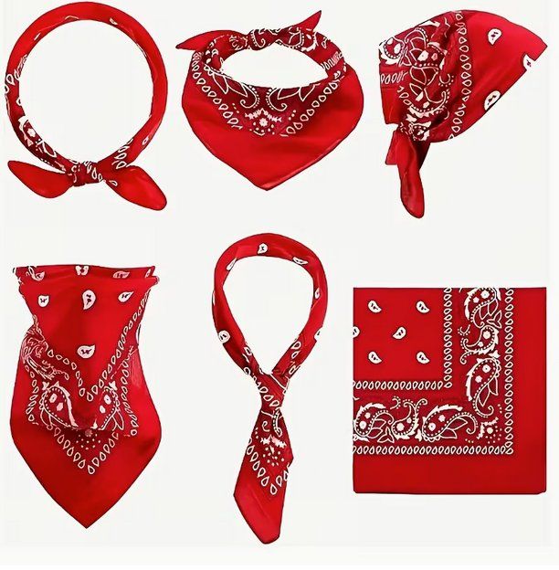 Foulard & Sciarpe: BANDANA MIT PAISLEY  PRINT, HELLBLAU NEU – Nuovo (secondo la descrizione) da Bad Ragaz venduto da Schtupsi 3