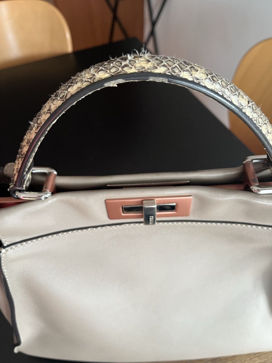 Fendi Borse da donna: Fendi Peekaboo etoupe – Usato da Lugano venduto da Vintage.Mood 7