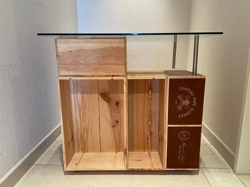 Kommoden: Wein Degustationstisch/ Bar Vintage style – Gebraucht aus Wollerau von phimasado 1
