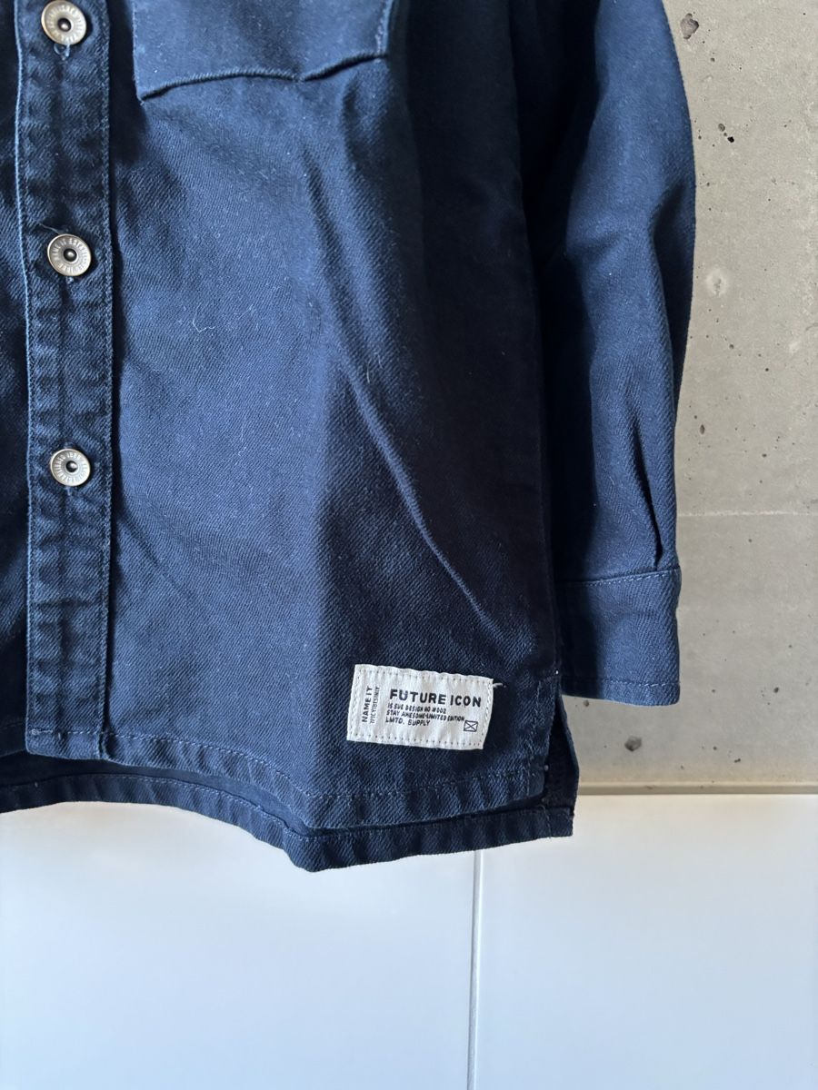 Name It Vestes & Manteaux: Jeansjacke Name it 110 blau Denim Overshirt  – D'occasion à Rebstein par wendy321meins 1