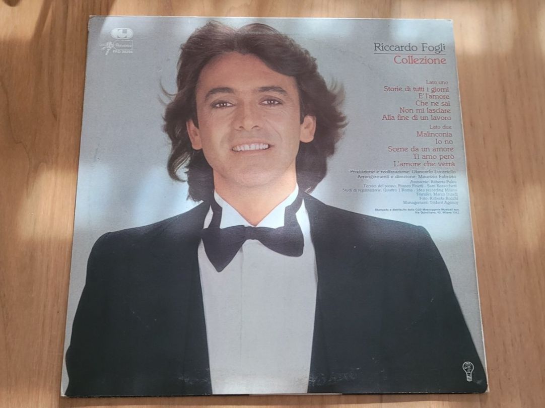 Schallplatten: LP Ricardo Fogli – Gebraucht aus Martigny von MZ-67 1