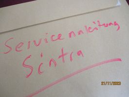 SERVICEANLEITUNG SINTRA A / PONTIAC TARNSSPORT / 4-TEILIG!