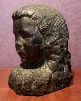 Antike Stein Kopf Skulptur Roth