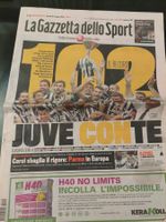 "LA GAZZETTA DELLO SPORT" PUNKTE REKORD SERIE A VON JUVE