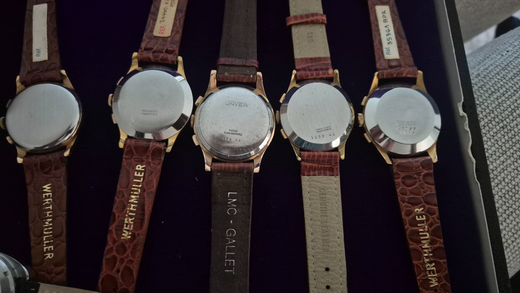 Swiss Montres: Paar Verschiedene Chronograph Uhre – D'occasion à Rämismühle par beni0010 7