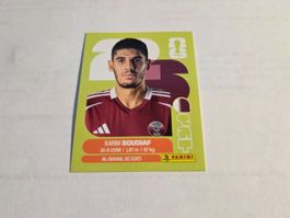 Panini  2026 KARIM BOUDIAF QAT 10