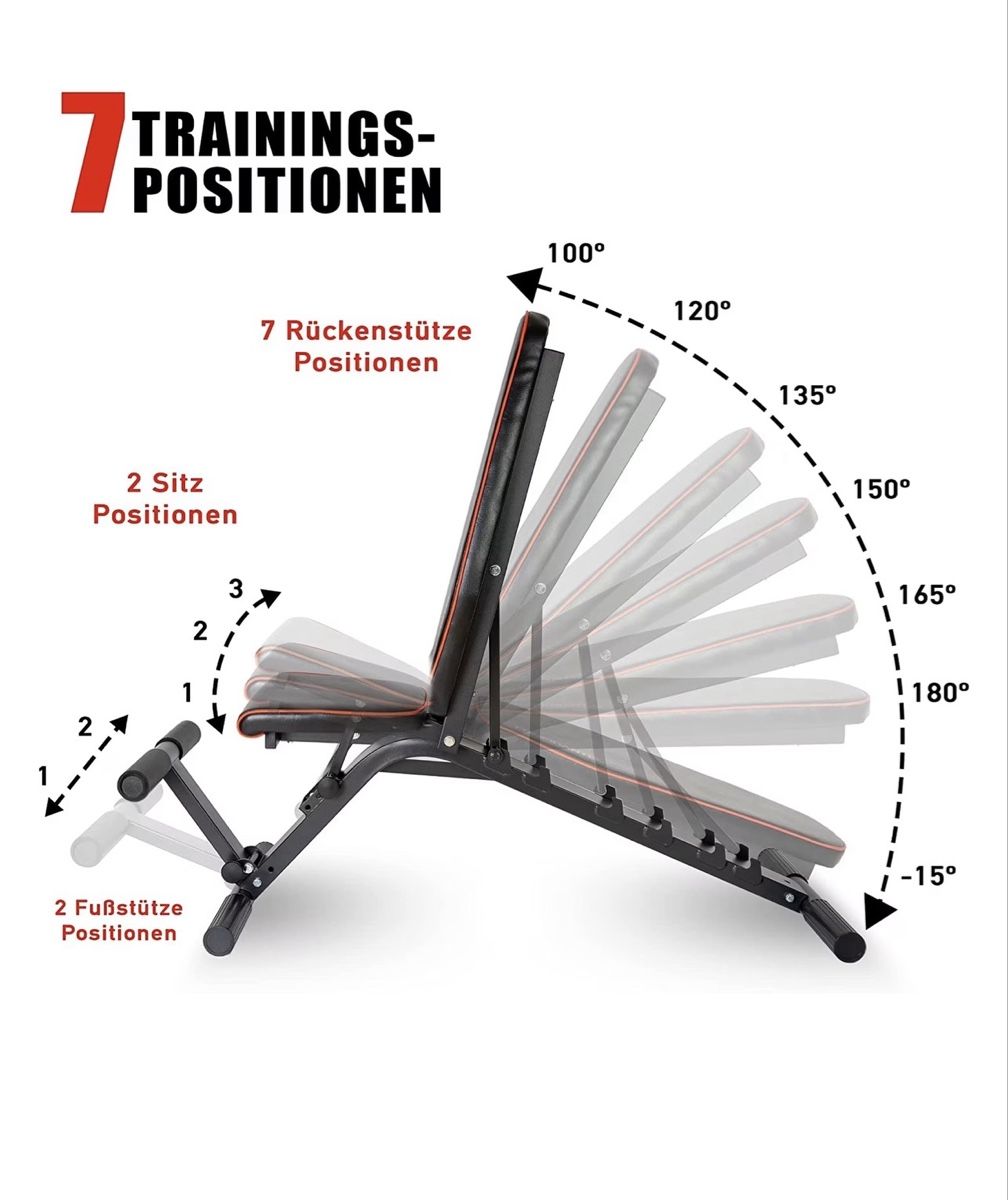 Hometrainer: Hometrainer Hantelbank – Nuovo (secondo la descrizione) da Pfeffingen venduto da Jbieli 2
