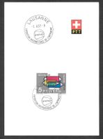 PTT-Bögli Sonderstempel S. 440 Graphic Lausanne 1.6.1957