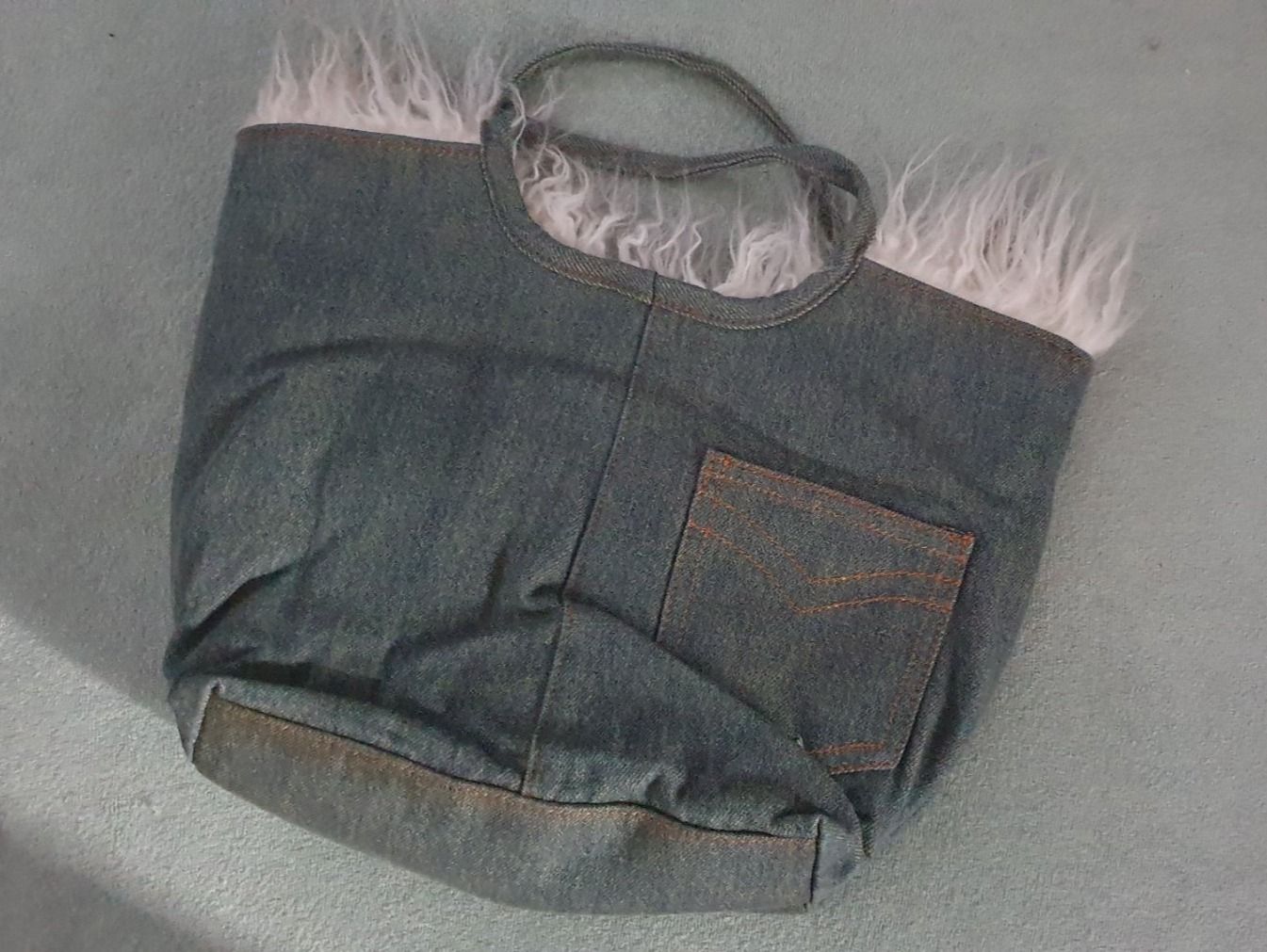 Borse da donna: Tolle Jeans Wendetasche, neu – Nuovo e nell'imballaggio originale da Muttenz venduto da pixopus