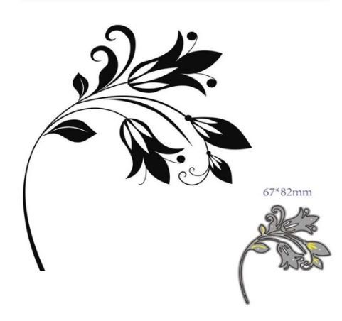 Sciablone: Neue Stanzschablone Blüemli – Nuovo e nell'imballaggio originale da Effretikon venduto da wenuss 1