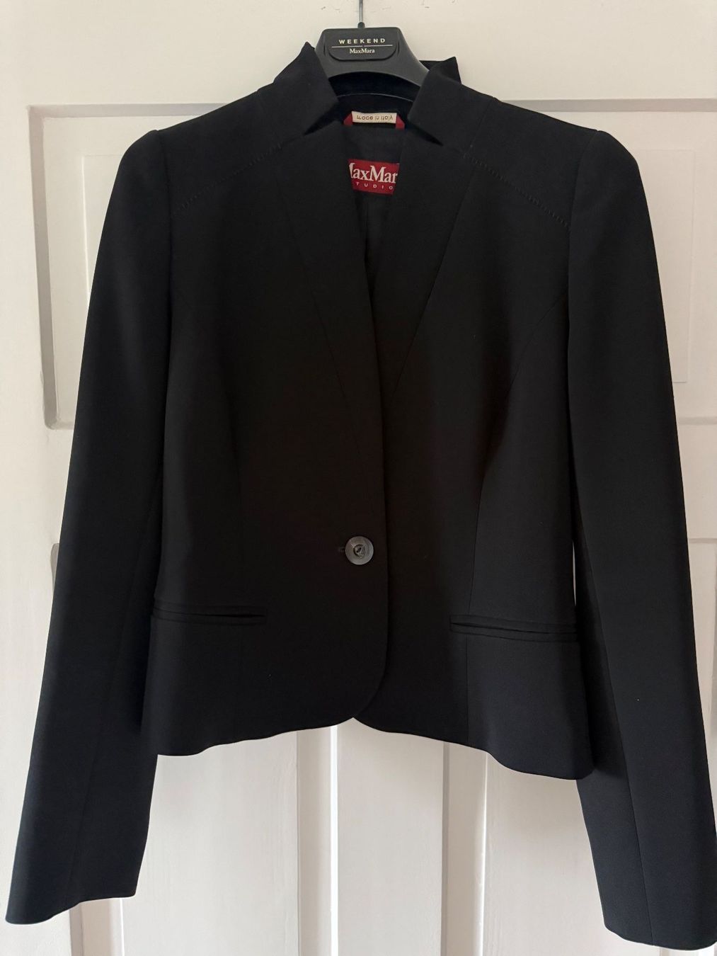 Max Mara Jacken: Elegante schwarze Max Mara Blazer Jacke Gr. 38 – Gebraucht aus Horgen von tsp_qr5b