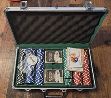 Poker Koffer Set - Gebraucht - gemäss Fotos