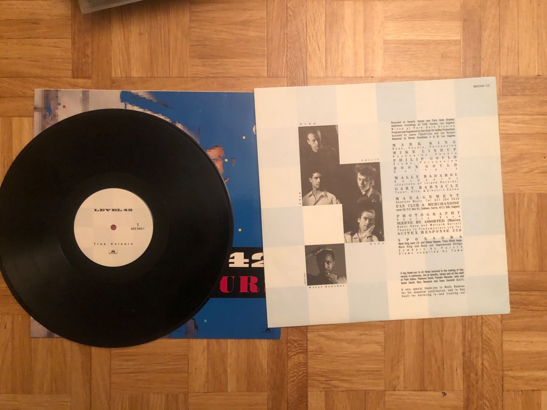 Dischi in vinile: LEVEL 42  LP SCHALLPLATTE TRUE COLORS 1984 – Usato da basel venduto da Lastcall 2