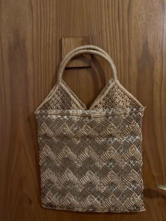 Vintage | Macrame Handgemacht  Tasche