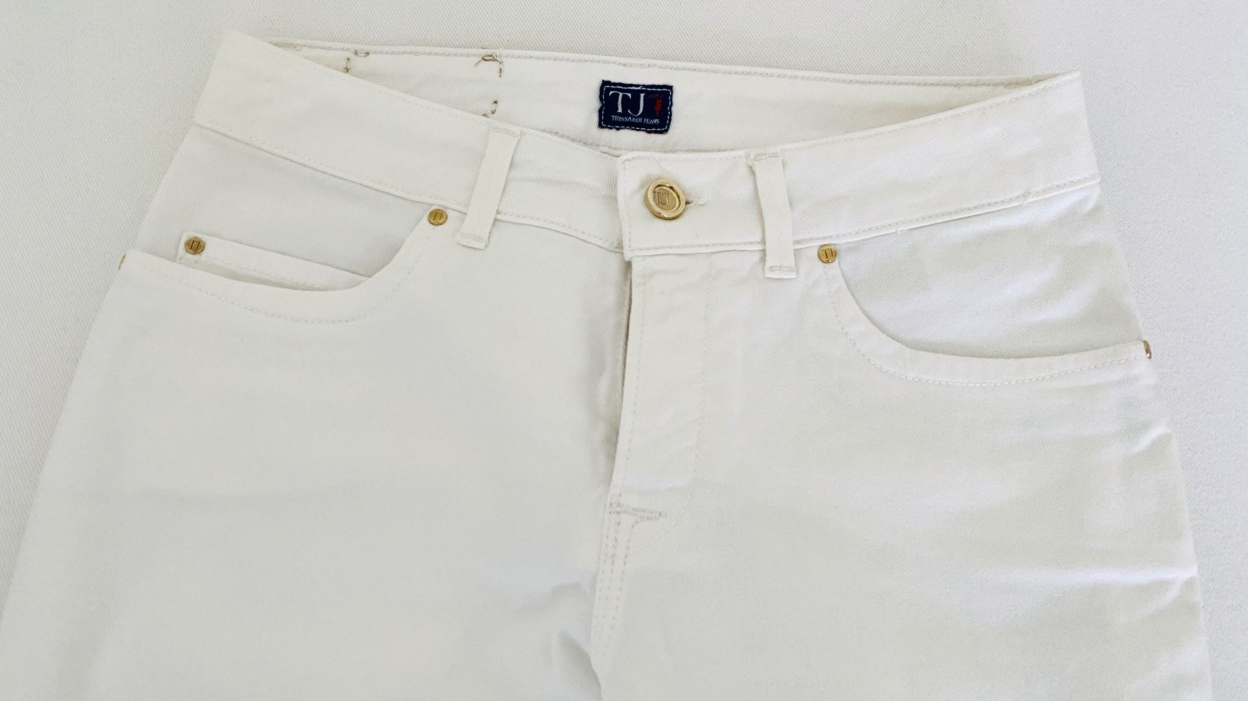 Trussardi Jeans: Weisse Jeans  Trussardi – Usato da Zürich venduto da Orch43 1