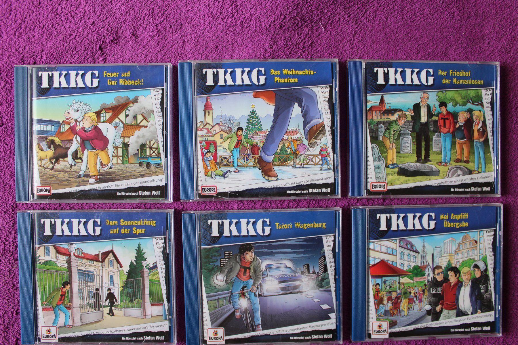 CD: 6 - TKKG - Hörspiel - CD´s – Usato da Müllheim Dorf venduto da Seeeule01
