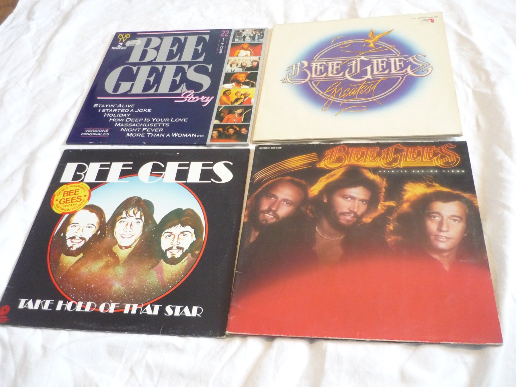 Dischi in vinile: 4x 12" Schallplatten - Bee Gees  - Top Sammlung – Usato da Beringen venduto da zzRegal
