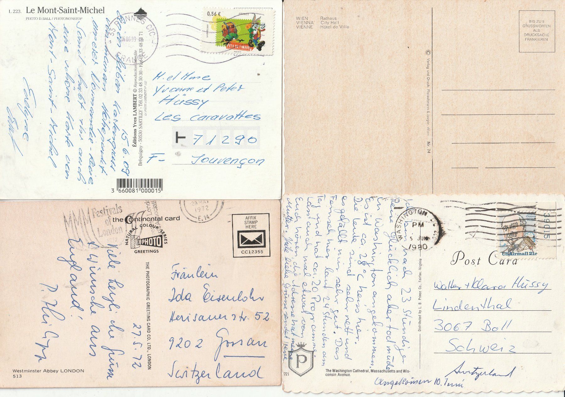 Cartoline postali: 16 Karten Sakralbauten – Usato da Lumbrein venduto da made02 7