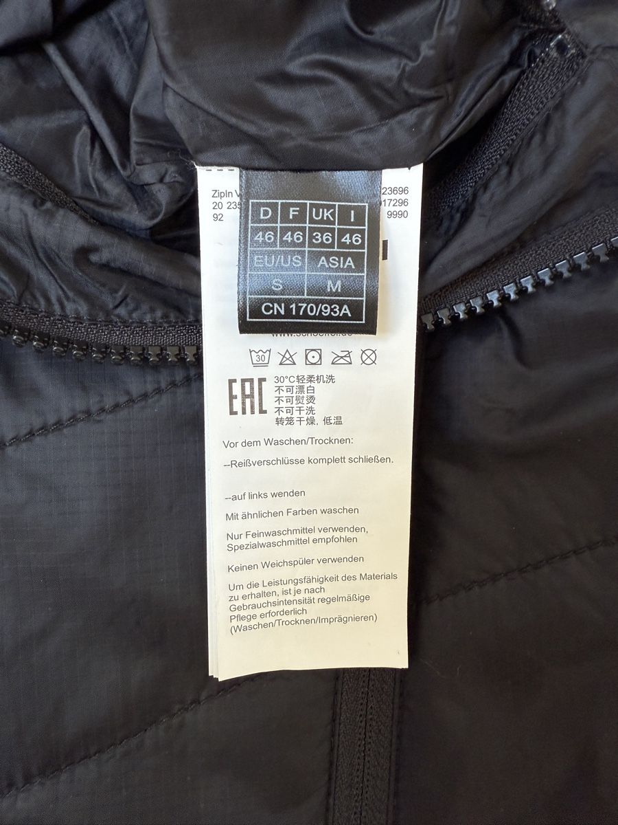 Schoeffel Gilets & Westen: Schöffel Weste Herren Schwarz Gr. S, NEU – Neu und originalverpackt aus Biel-Benken BL von Aplus0 2