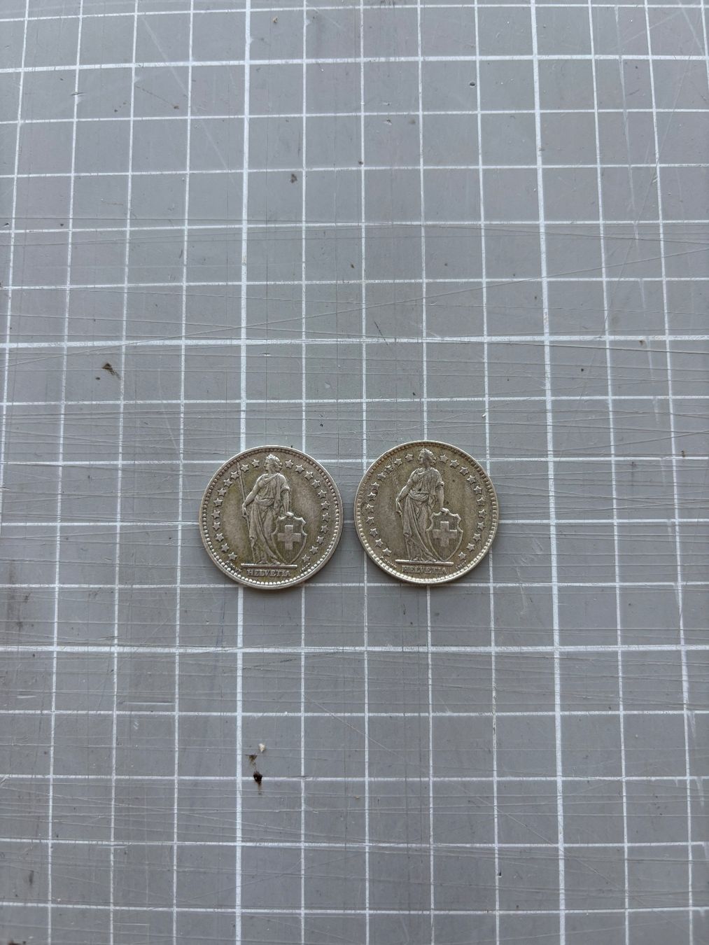 Tutti le monete: Silber 1 Franken Silbermünzen Set – Usato da Flawil venduto da Pirar 2