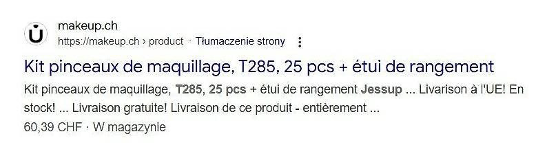 Make-up: Jessup Makeup Pinselset 25 Stück – Nuovo e nell'imballaggio originale da Teufenthal AG venduto da Agnieszka93 3