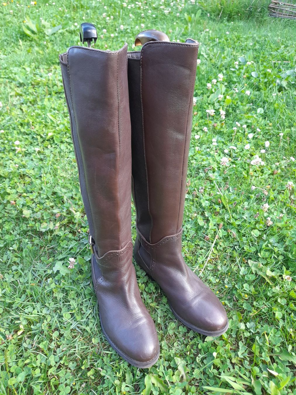Aldo Damenschuhe: Bottes hautes ALDO marron, taille 36 – Gebraucht aus Les Geneveys-sur-Coffrane von papoute