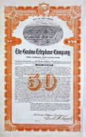 5% Gordon Telephone Company - 1902