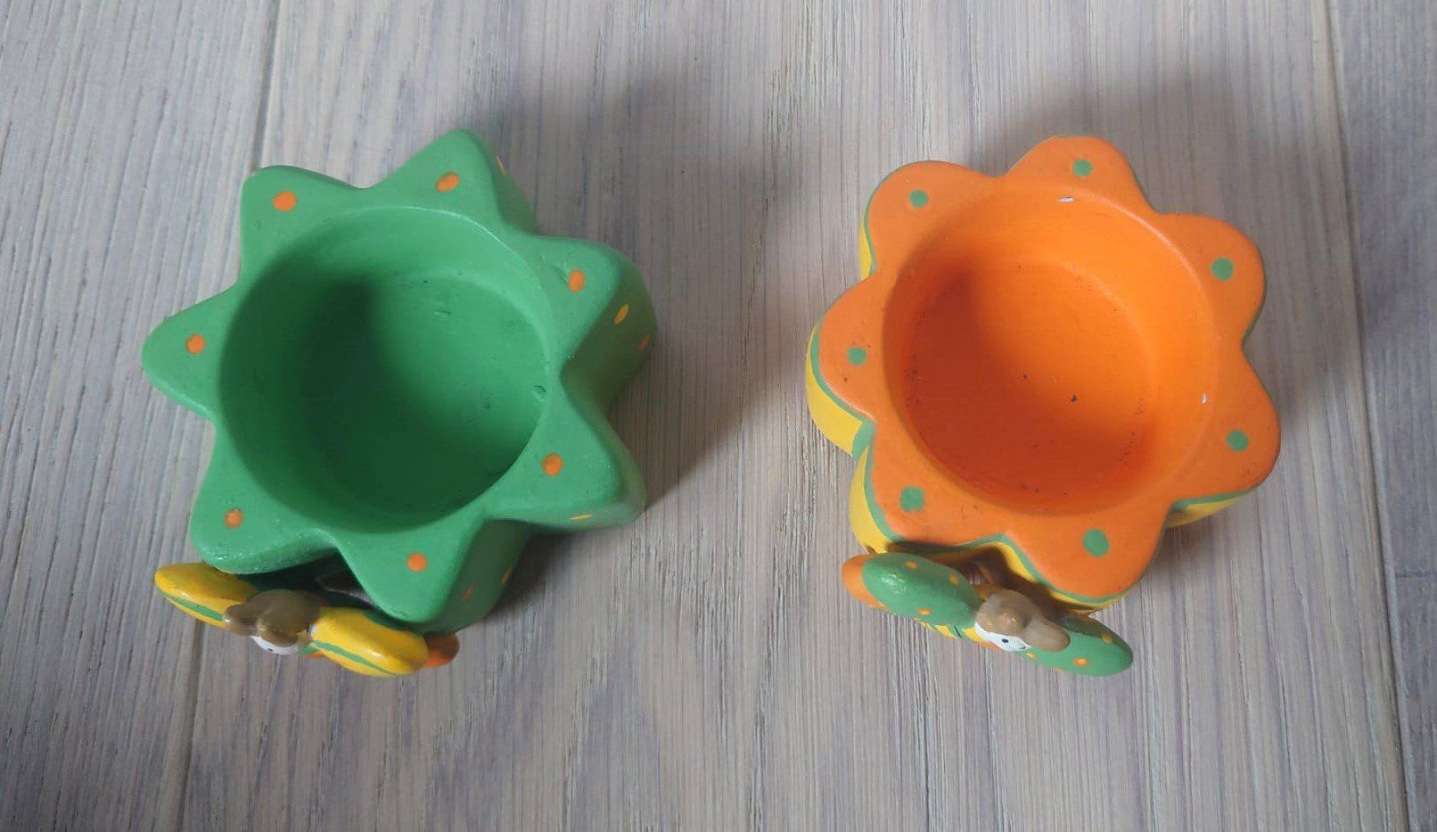 Portacandele: Rechaud-Kerzenhalter "Sommer/Schmetterling" – Usato da Wohlen AG venduto da Exitburn 1