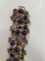 Hochwertiger Armband 925 Silber und echte Steine - LP 1100.-