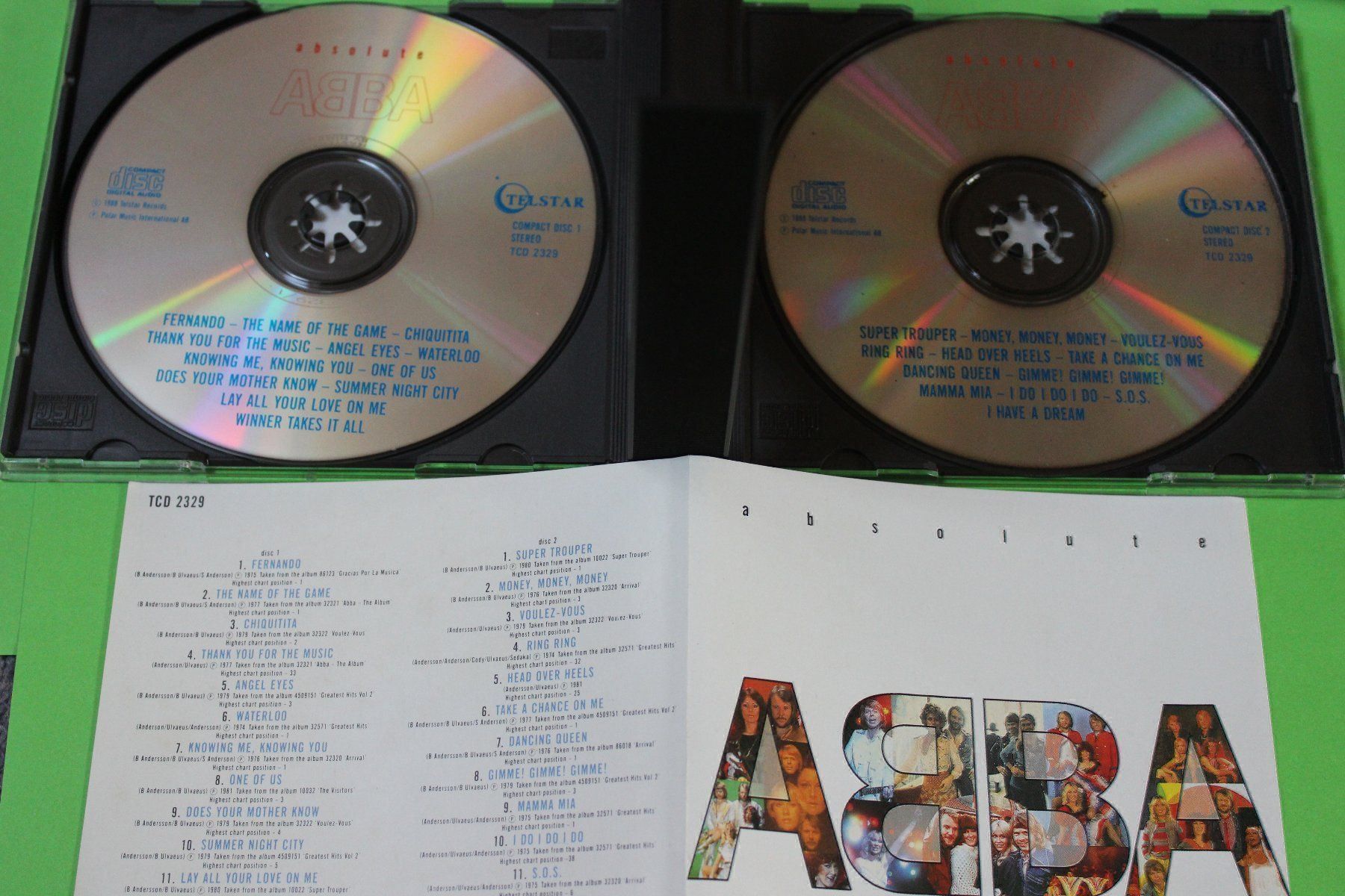 CD: ABBA - Absolute ABBA 2CD 1988 – Usato da Tübach venduto da JamesStone 3