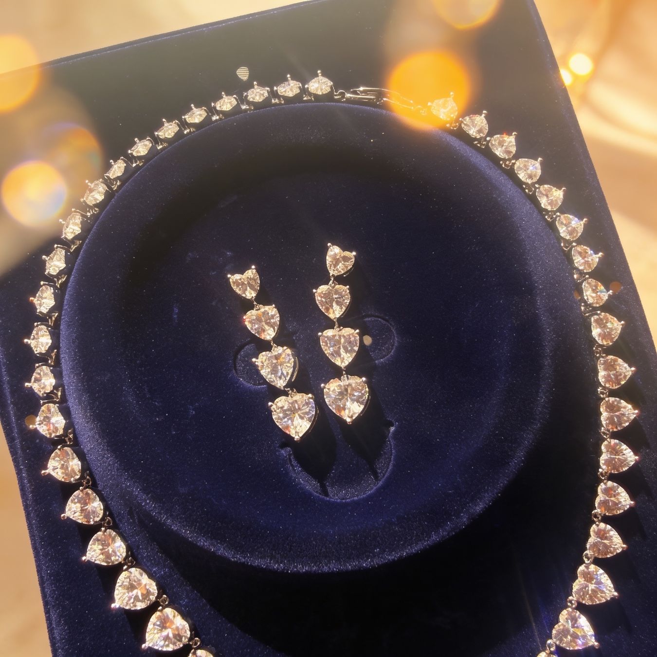 Altri gioielli: Parure luxe Cœurs Zircons – Nuovo e nell'imballaggio originale da St-Maurice venduto da Sandrinette123 5