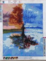 Crystal Art Leinwandbild  (NEU)  4 Jahreszeiten 35x45 cm