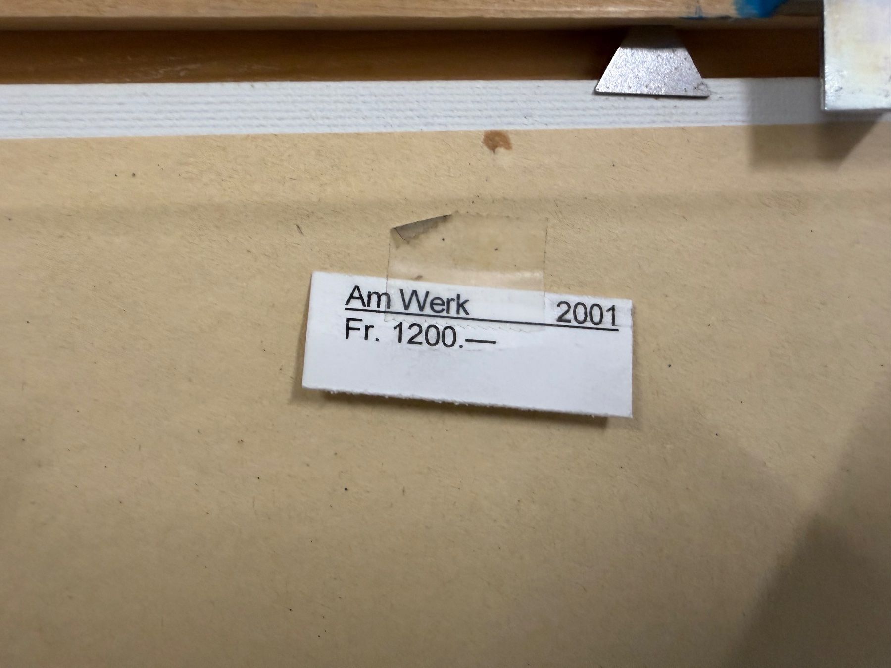 Dipinti: H. P. Alt - Am Gestalten 1999 – Usato da Basel venduto da PAUL_ART 6