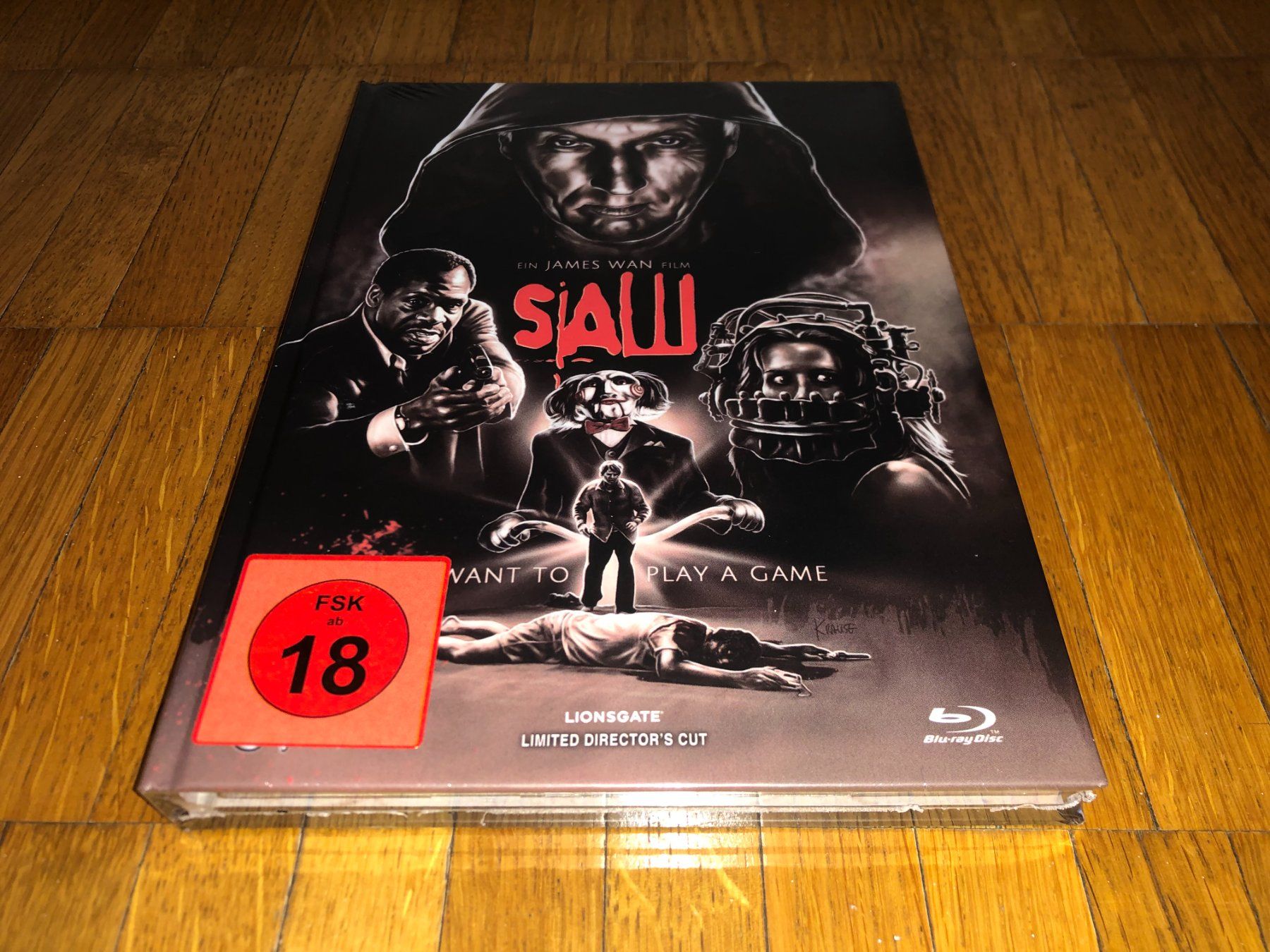 Tutti i DVDs: Saw - MEDIABOOK - B - UNRATED – Nuovo e nell'imballaggio originale da Basel venduto da havsok