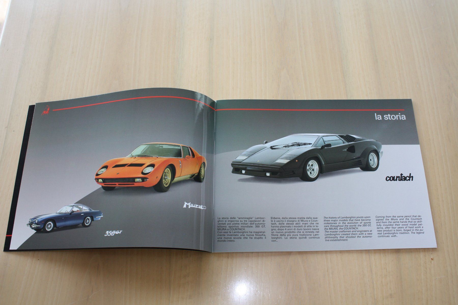 Lamborghini Documenti: Lamborghini Diablo Prestige Hochglanz Prospekt 1990 – Usato da Wikon venduto da erwin400 1