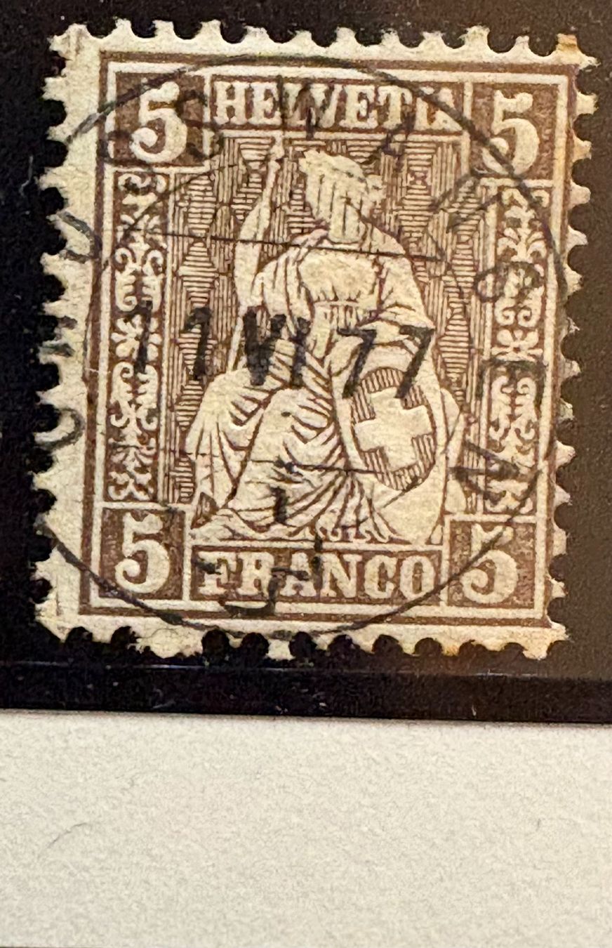 Tutti i francobolli: SITZENDE HELVETIA – Usato da Ostermundigen venduto da wini63
