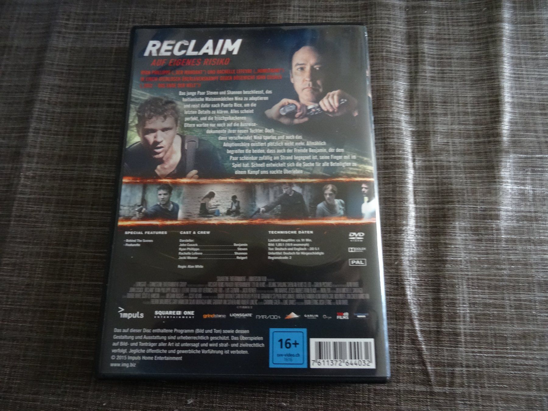 Alle DVDs: Reclaim - Auf eigenes Risiko DVD – Gebraucht aus Olten von Disc-Verkauf 2