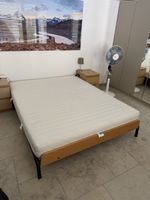 Bed frame with mattress