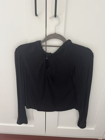 Schwarze Bluse