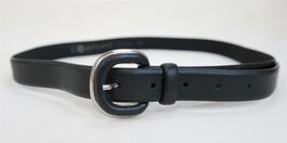 Companys Damen Gürtel Echtleder / Lp:69.-/schwarz/Gr.85/Neu