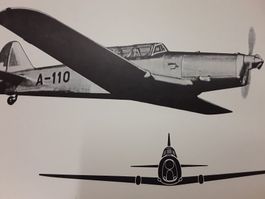 Bild __ Pilatus P2 __ Schulungsbild schweizer Armee 1979 _